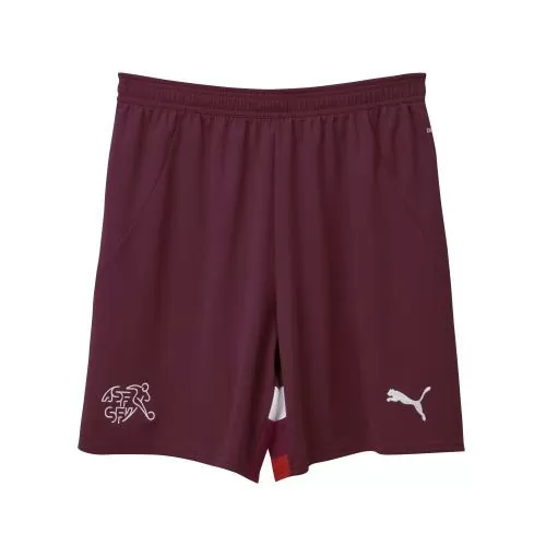 Switzerland Children EC Shorts red - 2024-25